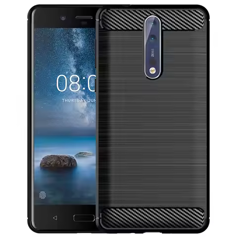 Luxury Carbon Fiber Case for nokia 8 8.1 8.3 5G Shockproof Mobile Shell For Nokia 8V 5G UW nokia8 An