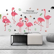 HS - ANIMAL WALL STICKERS FLAMINGGO STICKERS WALL STICKERS ANIMAL STICKERS FLAMINGGO ANIMAL STICKERS