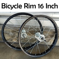 Bicycle Rim 16 Inch Rim Basikal Saiz 16 Inci Wheelset