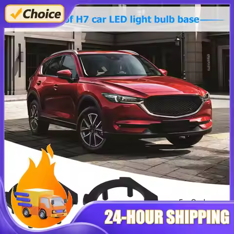 H7 LED Headlight Bulb Holder Retainers Corrosion Resistant Car LED Bulb Holder Adapter Base for Opel