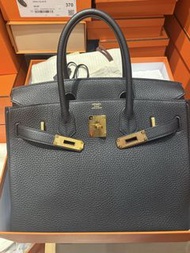 hermes birkin30 黑金Togo皮 Y刻 有單