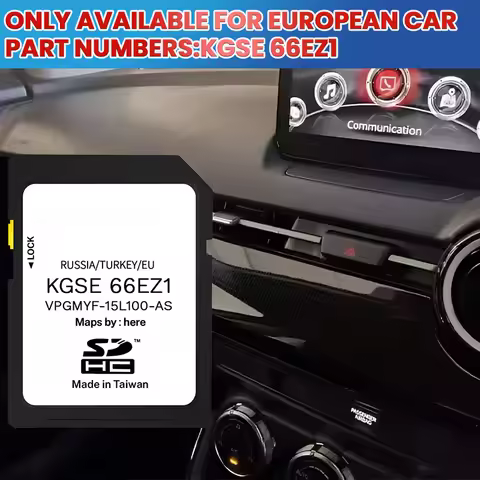 2024 GPS SD Card for Mazda/3/6 CX-3/CX-5/CX-9/MX-5 SKYACTIV CONNECT 7 Navigation SD Card Map Update-