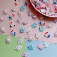 Transparent dog Charm hairpin decoration, phone case, DIY