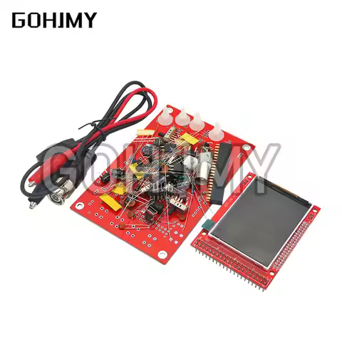 DSO138 2.4" TFT Digital Oscilloscope Kit DIY 200KHz Tester 1Msps Bandwidth Probe Electronic Producti