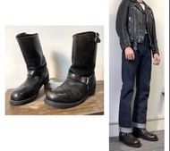 Vintage 80s Frye Engineer boots sz9.5E（美國製）