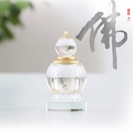 【Pre-Order/预订】Round Crystal Stupa Ornaments 水晶舍利塔摆件供养舍利子 佛塔 嘎乌盒装