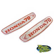 emblem decal plat tangki tanki honda pispot c70