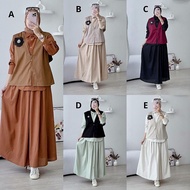 Raveline 5 Premium Skirt Set By Gagil (PO 25 June)