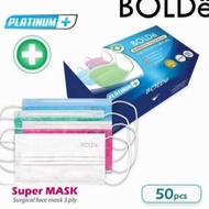 PROMO Bolde surgical mask isi 50 masker medis