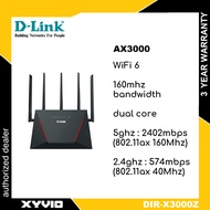 D-Link DIR-X3000Z AX3000 Mesh Gigabit Wireless Router