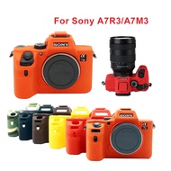 For Sony A73 A7III A7RIII A7R3 Soft Silicone Rubber Camera Protective Body Case Skin Camera Bag Prot