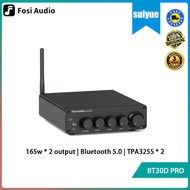 Fosi Audio BT30D Pro Bluetooth Amplifier 2.1 Channel Mini Class D Integrated Amp | SUB volume Freque