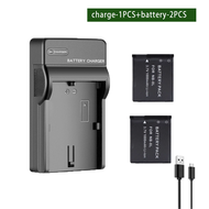 แบตเตอรี่ PUANTES NB-8L/8L + เครื่องชาร์จช่องเดียวจับคู่กับกล้อง Canon A3300 A3200 A3100 A3000 A2200