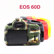 Soft Silicone Ruer Armor Skin Camera Body Case DSLR Cover Protector For Canon EOS 60D New