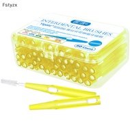 Fstyzx 60toothpick dental Interdental brush 0.6-1.5mm oral care orthodontic tooth floss SG
