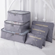 ✅[SG] Compression Packing Cubes 6PC Set Organiser Bag Space Saving Storage Organizer Travel Vacuum Luggage Clothes Saver Bags Shoe Bag