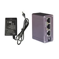 Industrial 24V DC Input POE Injector Splitter for Mini Max 65w Output 10/100/1000Mbps POE Injector S
