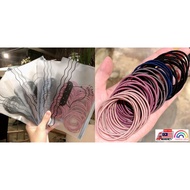 100 pcs Fashion Korean Hair Tie Hair Accessories