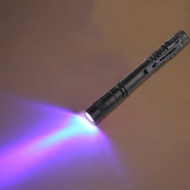 395nm UV mini flashlight, light aluminum body for detection & verification - XW-395