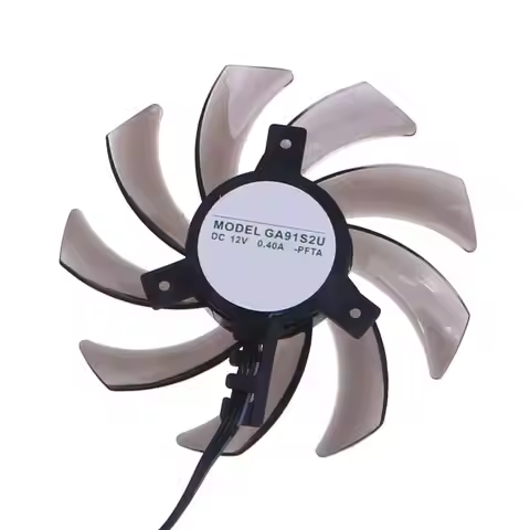 C63A 85MM GA91S2U 4Pin VGA Fan Graphics Card Cooling Fan for GTX 1660 1660Ti RTX2060