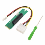 ถูกที่สุด!!! ตัวแปลง M2 SATA PCI-e 1X/4X Card to NGFF M.2 M Key PCIe Slot Adapter ไว้ต่อเพิ่มสล๊อต pcie-1x /4x ตัวแปลง M2 เป็น PCI-E ##ที่ชาร์จ อุปกรณ์คอม ไร้สาย หูฟัง เคส Airpodss ลำโพง Wireless Bluetooth คอมพิวเตอร์ USB ปลั๊ก เมาท์ HDMI สายคอมพิวเตอร์
