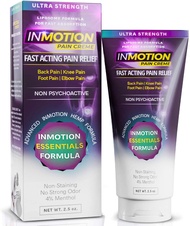 Cream for Pain Relief - Ultra Strength Hemp Oil - 2.5 Ounce No Touch Sanitary Squeeze Tube for Back,