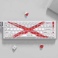 Cyber Aesthetic PBT Keycaps – Cherry Profile – 60% / 65% Mechanical Keyboard – Anime-Style Custom Ke