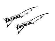 สติ๊กเกอร์โลโก้กีตาร์น้ำ Ibz Water slide Decal อัพเดท 6/12/2024