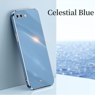 LANLIN For iPhone 7 8 iPhone 7 Plus 8 Plus Phone Case 6D Plating Soft Casing Silicone Square Frame S