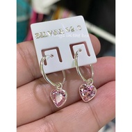 92.5% Pure Silver Earrings Hoop Style 12 14 Mm Shop Opens 12.00-05.50 Hrs.you Can Press To Order.