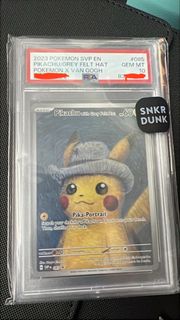 PSA 10 梵高比卡超 Pikachu 鞋網