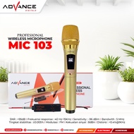 Mic KARAOKE WIRELESS ADVANCE MIC103 MICROPHONE ADVANCE MICROPHONE MIC103