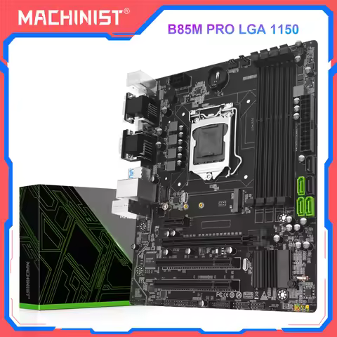 MACHINIST B85M PRO Motherboard Support LGA 1150 Intel Core I3 I5 I7 CPU DDR3 RAM Memory M.2 Slot