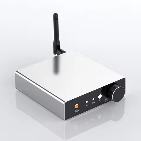 Mini Hi-Fi Audio Decoder ES9018 DAC Bluetooth 5.3 Home Lossless Audio Decoder Digital Optical Coaxia