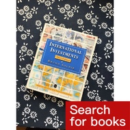 635 English books International Investments : Special Edition for CFA Candidates Second-hand