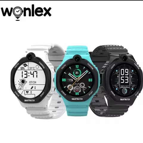 Wonlex Children Smart Watch 4G SOS Call Video Call WIFI GPS Location Tracker Android 8.1 Camera Wate