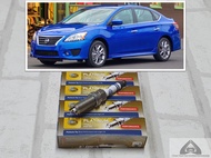 หัวเทียน แพลทตินัม  Nissan Sylphy  B17  ( 2012 - 2019 )  จำนวน 4 หัว  ระยะการใช้งาน 60000 กม :  Hell