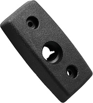FUSH Passenger Side Sun Visor Mounting Clip Compatible with Jeep Wrangler 2012-2018, Right Black Sun