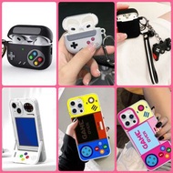 仿遊戲機，仿手制 電話殼/ 手機殼/手機套，無線耳機盒 3D Gamepad Design，Gaming Console Design iPhone Phone Cover/ Phone Case，A