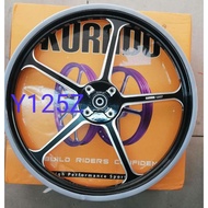 Y125Z KURADO FG505 SPORT RIM (BLACK/ORANGE/BLUE)