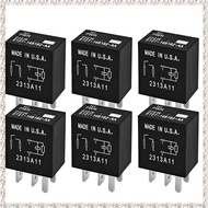 [kjyxgsncsjxsm] For Select , Explorer Vehicles 6 Pack 8T2T-14B192-AA 12VDC 30A 4-Pin SPST Automotive