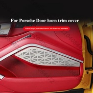 Suitable For Porsche 718 Cayman Boxster Door Audio Horn Decorative Cover Interior Modification Acces