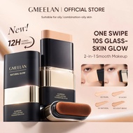 【NEW】GMEELAN Black Truffle Long Lasting Foundation Stick High Coverage with Brush Makeup Waterproof