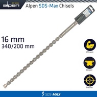 (ส่วนลด 60% SALE) Made in Germany ดอกสว่าน เจาะปูน M16 SDS-Plus ALPEN รุ่น SDS-Max ขนาด L340/200