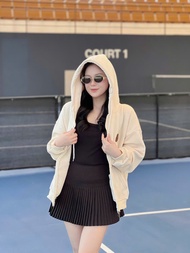 Áo Khoác Nữ Form Rộng Hoodie dưới 70kg Cao cấp boxy phối màu form rộng cho Nữ.