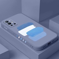 Simple Color Phone Case For OnePlus 9 9R 9RT 8T 8 7 7T Pro 5G Liquid Silicone All Around Protection