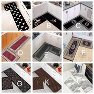 M (40*60+40*120cm) 2 in 1 Crystal Velvet kitchen mat / Rugs / Floor mats / Carpets / Door mats