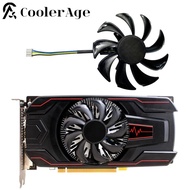 Video Card Fan Replacement for Sapphire RX 460 550 2G D5 ITX New Original 85MM GA91S2M RX460 RX550 G