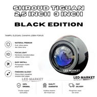 NON-STICK TIGUAN SHROUD 3 INCH 2.5 INCH TIGUAN SHROUD BLACK EDITION 3 INCH 2.5 INCH BILED SHROUD 3 I