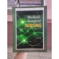 medical surgical nursing: work book and study guide by udan